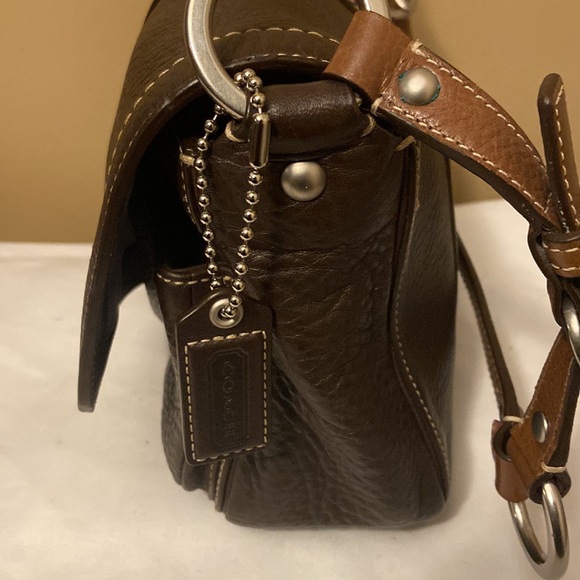 Coach Chelsea Field Leather Satchel #F10893 - Picture 2 of 10